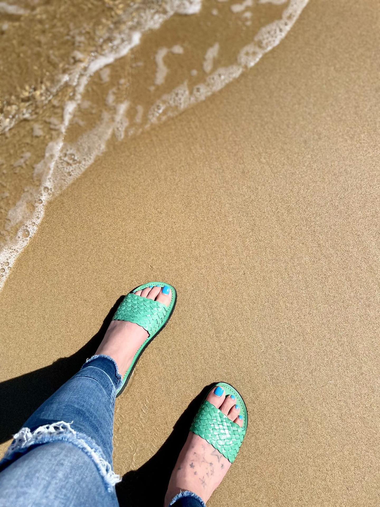 Sandalia Maria MENTA - FINAL SALE