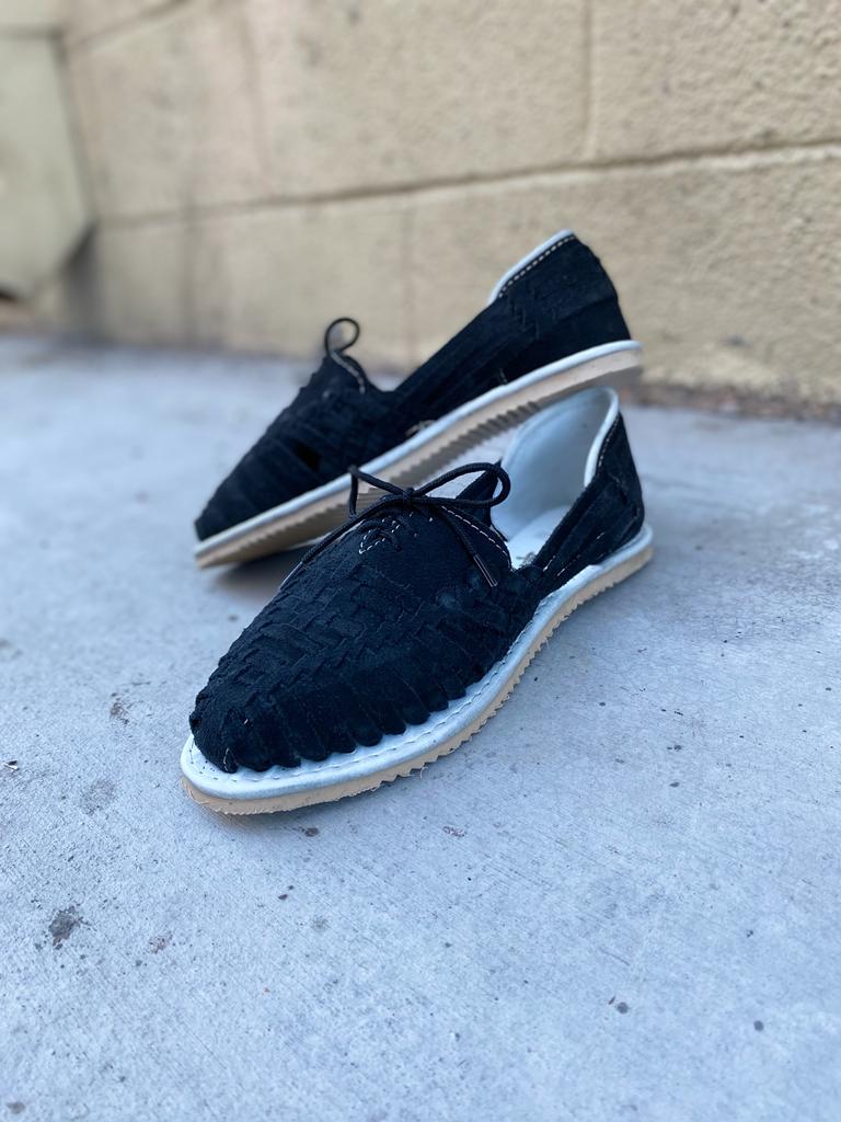 Agujeta Gamuza-Suede NEGRO