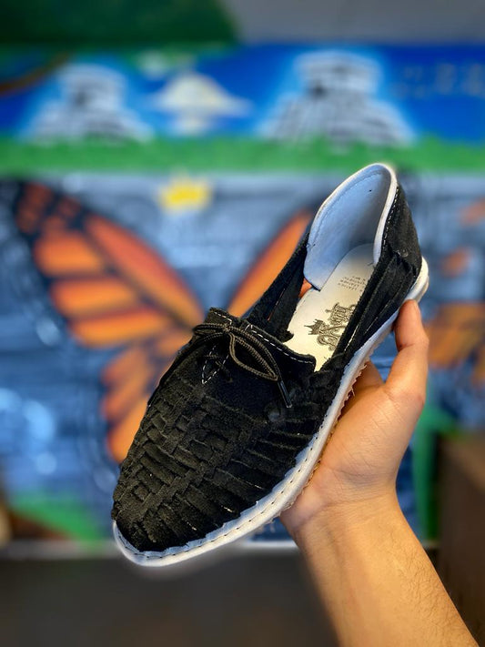Agujeta Gamuza-Suede NEGRO