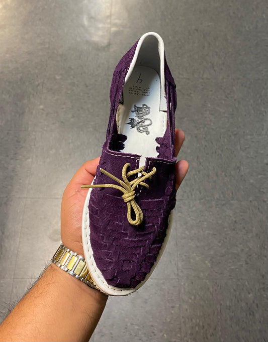 Agujeta Gamuza-Suede MORADO